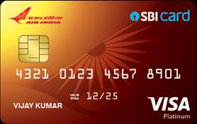 Air India SBI PLATINUM Card