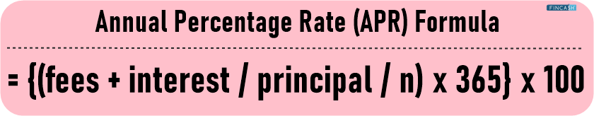 What is the Annual Percentage Rate (APR)?