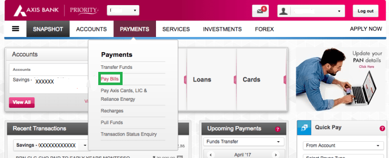 How To Add Biller For Sip Transactions In Axis Bank - 