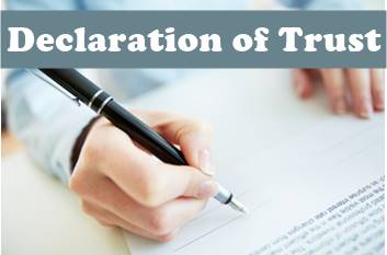 Declaration of Trust