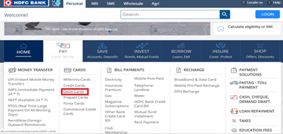 HDFC Official Website- Home Page