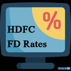 HDFC Fixed Deposit (FD) Rates 2022
