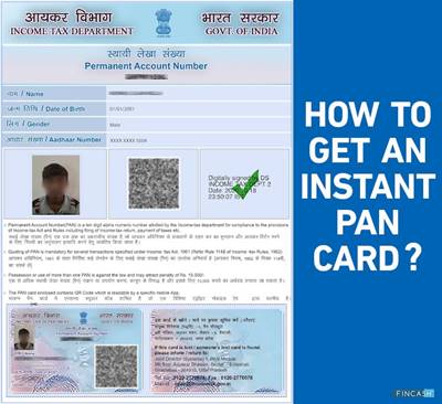 When Instant PAN Card Application is Just a Click Away!