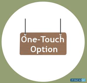 One-touch option