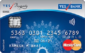 Yes Prosperity Edge Credit Card