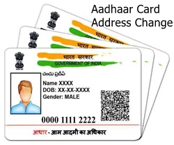 Steps to Aadhar Card Address Change