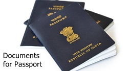 Documents for Passport