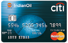 IndianOil Citi Titanium Credit Card