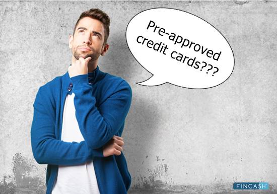 pre-approved credit card