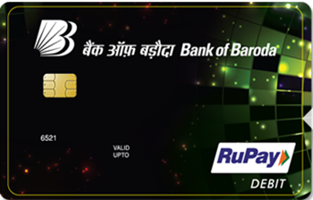 Baroda Rupay Dcardfee in Bank of baroda