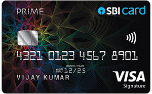SBI Card PRIME