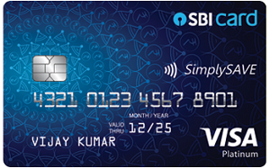 SIMPLYSAVE SBI Card